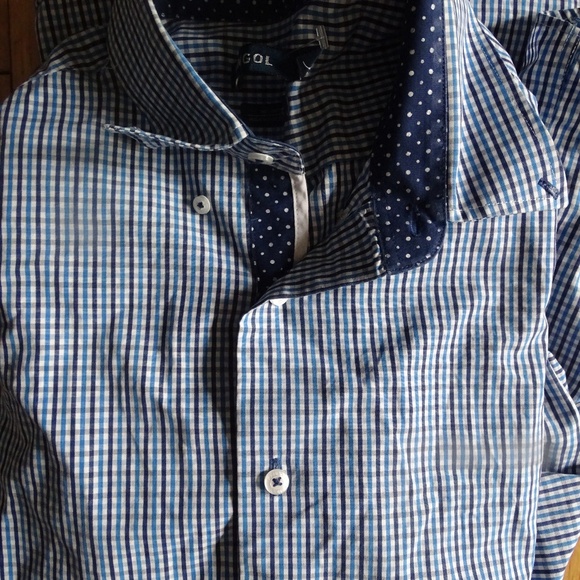 KANGOL 100 % COTTON MENS SHIRT - Picture 1 of 2